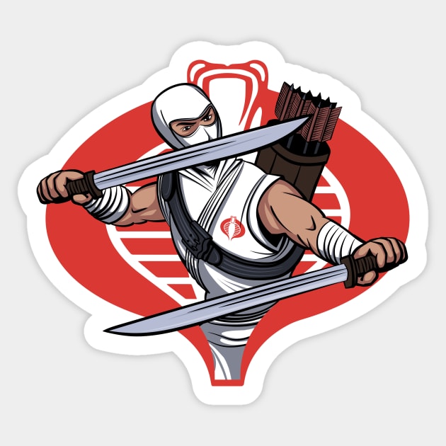 Storm Shadow Cobra Ninja Sticker by MiTs